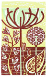 Pale Day II - framed - Angie Lewin - printmaker and painter