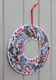 A Winter Wreath - Angie Lewin - printmaker and painter