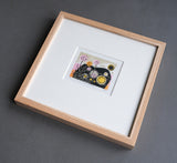 Clashnessie - framed - Angie Lewin - printmaker and painter