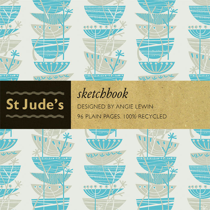 Clifftop sketchbook - Angie Lewin - printmaker and painter