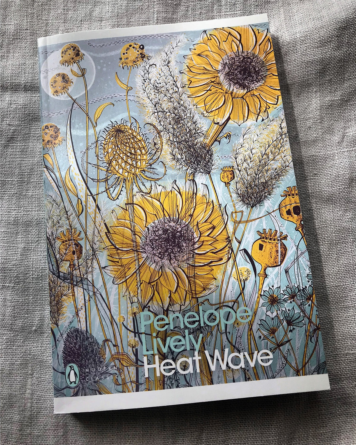 Heat Wave - Angie Lewin - printmaker and painter
