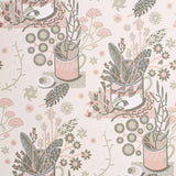 Nature Table wallpaper - Angie Lewin - printmaker and painter