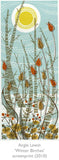 Birch Tree Sun - Angie Lewin - printmaker and painter