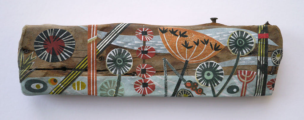 Moray Shore II - Angie Lewin - printmaker and painter
