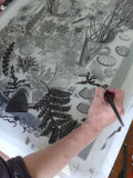 Nature Study, Late Summer - Angie Lewin - printmaker and painter