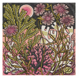 Sea Pinks - framed - Angie Lewin - printmaker and painter
