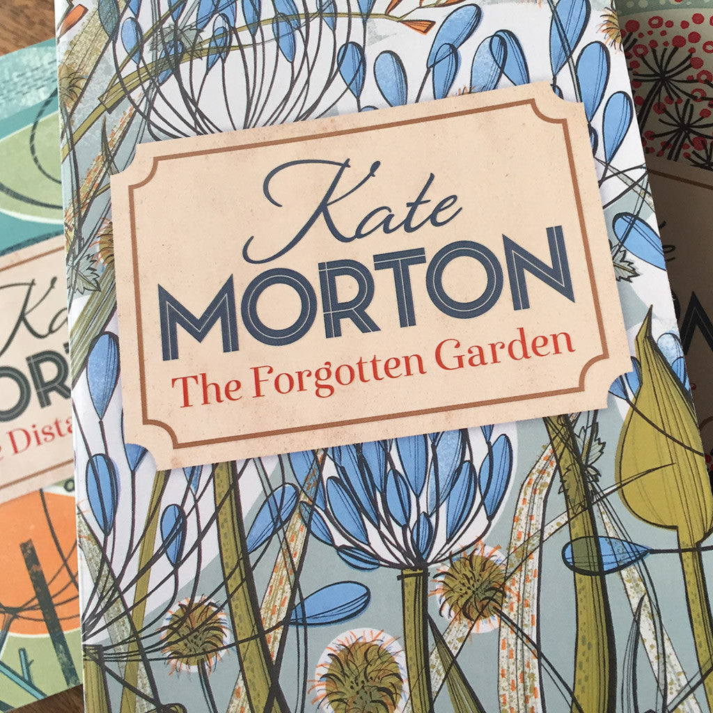 Covers for Kate Morton - Angie Lewin - printmaker and painter
