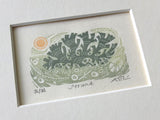 Strand - Angie Lewin - printmaker and painter